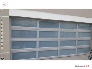 Puerta de Garage Full Glas a Color 15x7, #1 ME WINDOWS & DOORS Puerto Rico