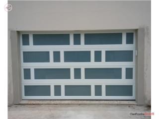 Puerta de Garage con Dise�o 15x7, #1 ME WINDOWS & DOORS Puerto Rico