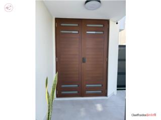Puertas Dobles Full Aluminum a color 60x96, #1 ME WINDOWS & DOORS Puerto Rico
