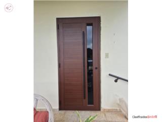 Puerta Full Aluminum con Dise�o a color 38x96, #1 ME WINDOWS & DOORS Puerto Rico