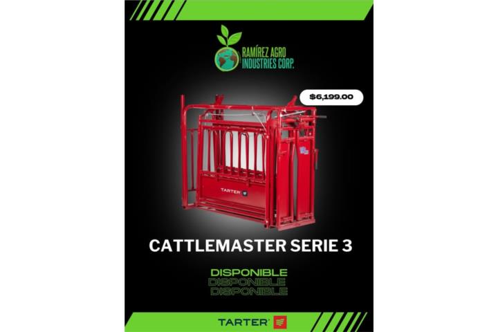 Manejo de Ganado Tarter® CattleMaster Serie 3