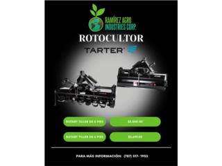 ROTOCULTOR/ROTARY TILLER TARTER 5 PIES, RAMIREZ AGROINDUSTRIES CORP. Puerto Rico