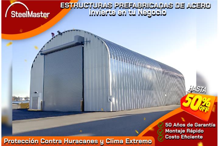 **SteelMaster - Hangares Prefabricados**