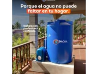Cisterna de agua 600Gls, D'Aqua Puerto Rico