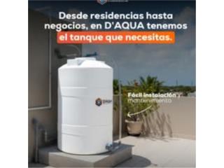 Cisterna de Agua de 800 Gls., D'Aqua Puerto Rico