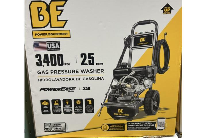 3,400 PSI PRESSURE WASHER BE USA
