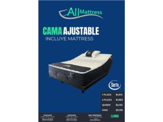 Cama Ajustable Incluye Mattress, ALL MATTRESS Puerto Rico