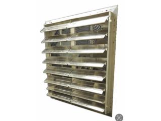 SHUTTER FAN ALMACENES 10,12,18,20,24,36,48”