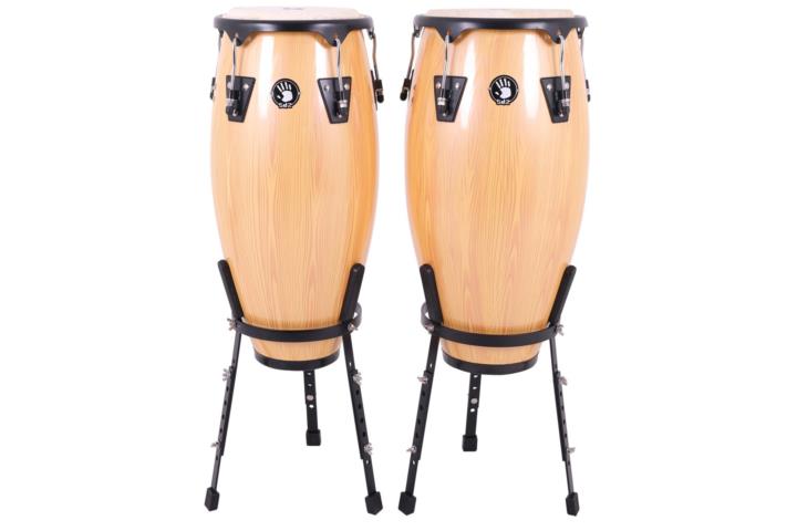 SET CONGAS con stand basket