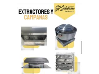 EXTRACTORES Y CAMPANAS RESTAURANTES , SP TOOLS PUERTO RICO Puerto Rico
