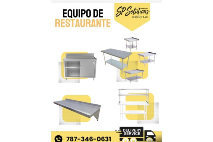 TABLILLAS Y MESAS STAINLESS