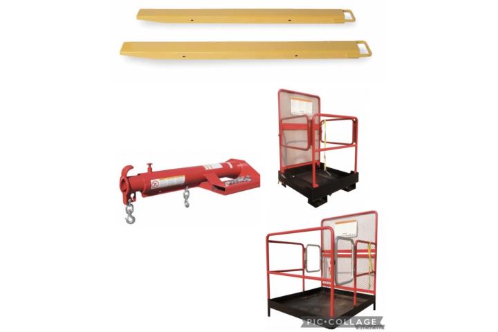 EXTENCIONES Y CANASTOS PARA FORKLIFTS