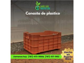 Canastas de plastico multiusos Hecho en PR, RAMIREZ AGROINDUSTRIES CORP. Puerto Rico