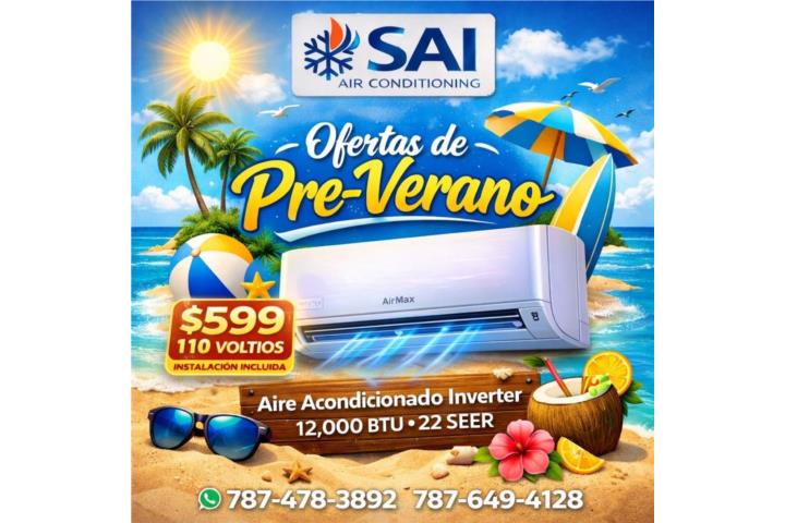 Airmax 12,000 110 Voltios desde $599