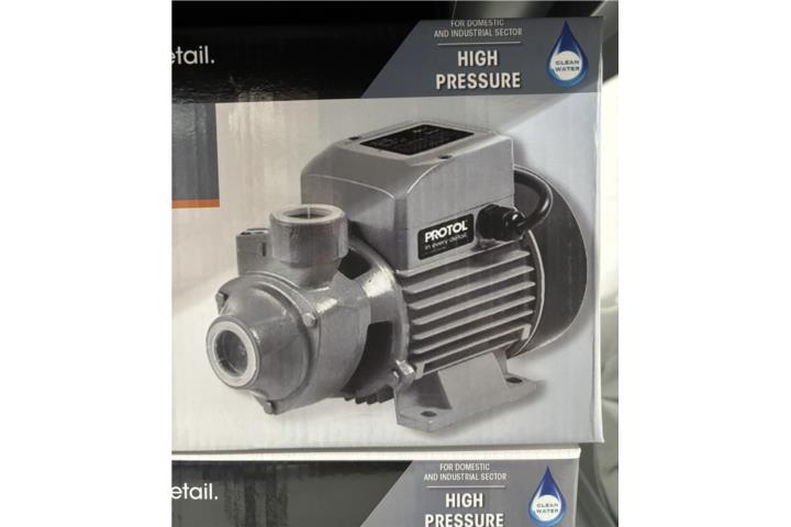 BOMBAS DE AGUA CISTERNAS 1/2,3/4,1hp, Puerto Rico