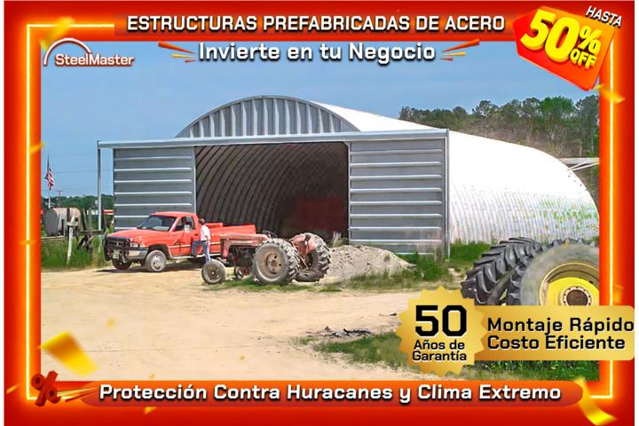 **SteelMaster - Hangares Prefabricados**, Puerto Rico