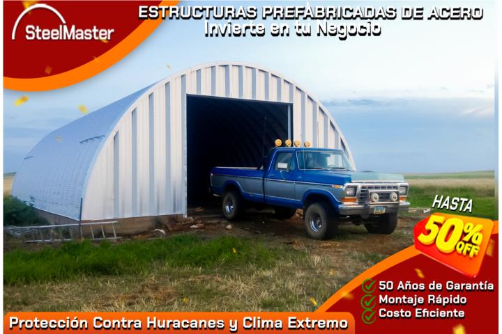 **SteelMaster - Hangares Prefabricados**, Puerto Rico