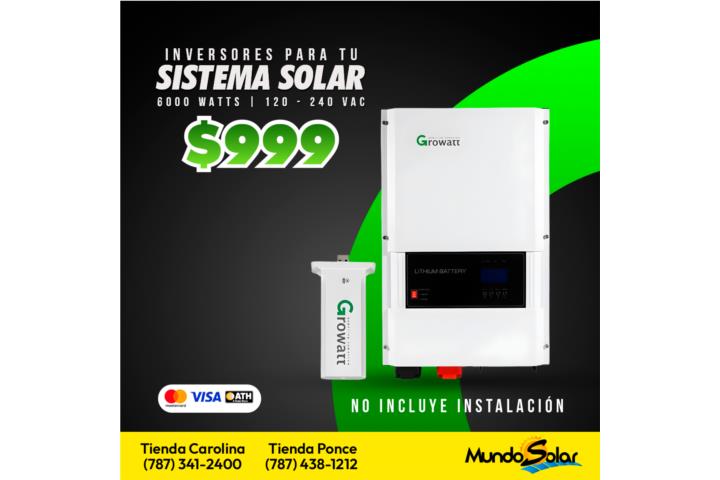 Sistema Solar Back Up 10 placas 550W -inv 12K