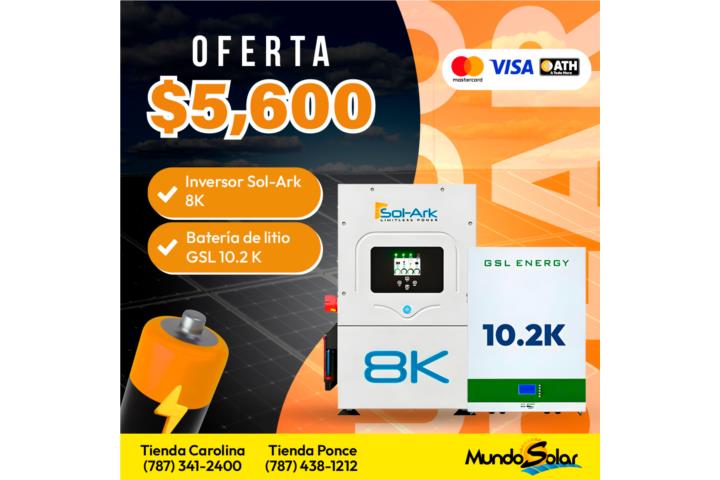 Sistema Solar Medición Neta 16 placas 550W