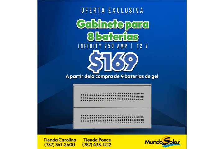 Starting Kit $4,599  6 paneles 550W