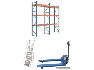 PALLET RACKS Y ESCALERAS ALMACENES 