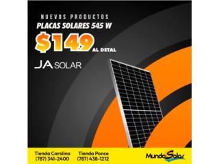Starting Kit $5,100 � 6 paneles 550W,  Mundo Solar, Inc. Puerto Rico