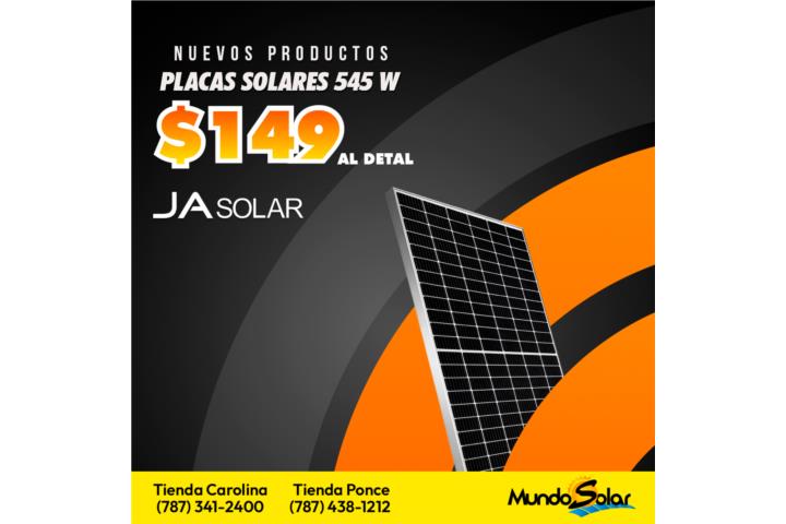 Starting Kit $5,100  6 paneles 550W