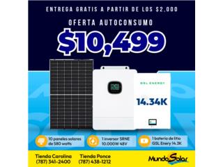 Oferta de autoconsumo ,  Mundo Solar, Inc. Puerto Rico