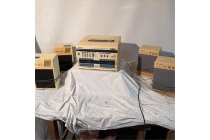 Panasonic Casette Tocadisco Radio 4 Bocinas, Puerto Rico