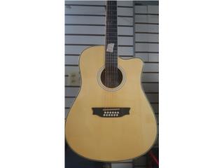 Guitarra 12 cuerdas electroacustica