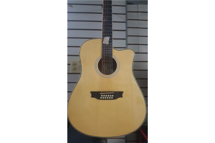 Guitarra 12 cuerdas electroacustica, Puerto Rico