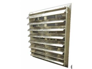 SHUTTER FAN 10,12,16,18,20,24,30,36,48� , Puerto Rico