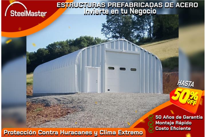 **SteelMaster - Hangares Prefabricados**