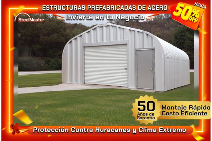 **SteelMaster - Hangares Prefabricados**