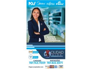MDV UP TO 22 SEER 110V $550.00 ISTALADA, CIUDAD AIRE PR  Puerto Rico