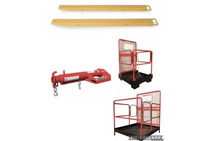 EXTENCIONES,CANASTOS,BOOMS PARA FORKLIFTS