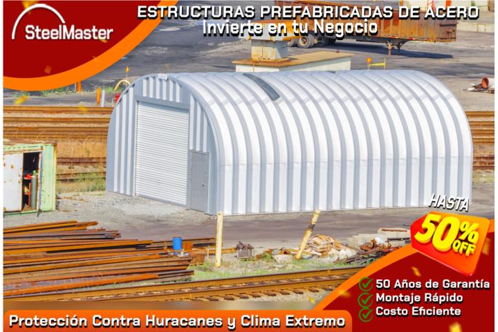 **SteelMaster - Hangares Prefabricados**