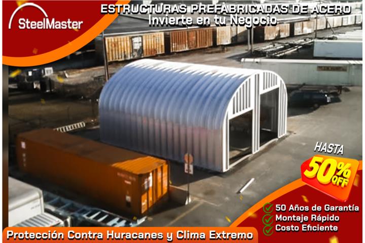 **SteelMaster - Hangares Prefabricados**