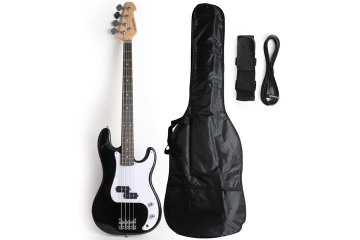 Bajo electrico con estuche satin