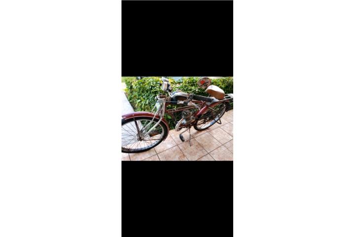 Bicimoto Schwinn cuadro 1951