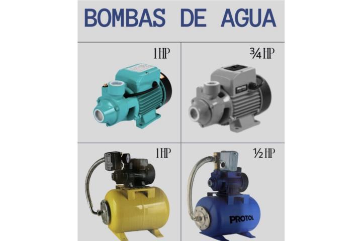 BOMBAS DE AGUA CISTERNAS