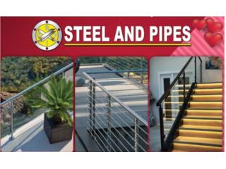 VARIEDAD EN ESCALERAS Y MATERIALES, Steel and Pipes Puerto Rico