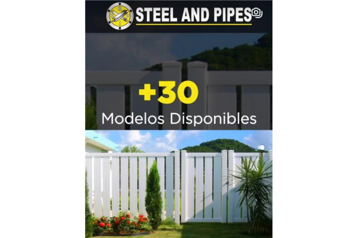 PVC FENCE 30 modelos