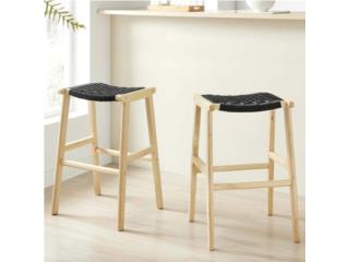 STOOLS CON ASIENTO EN SOGA SIN ESPALDAR 