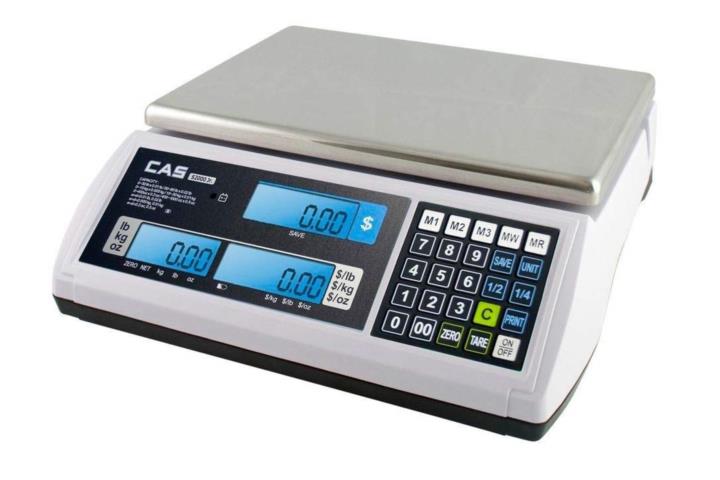 Balanza CAS S2000Jr Price Computing Cert/DACO