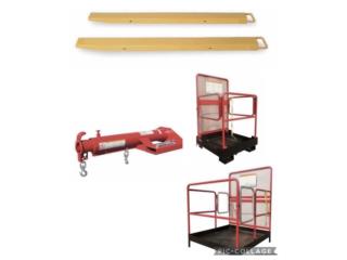 EXTENCIONES,BOOMS Y CANASTOS PARA FORKLIFTS 