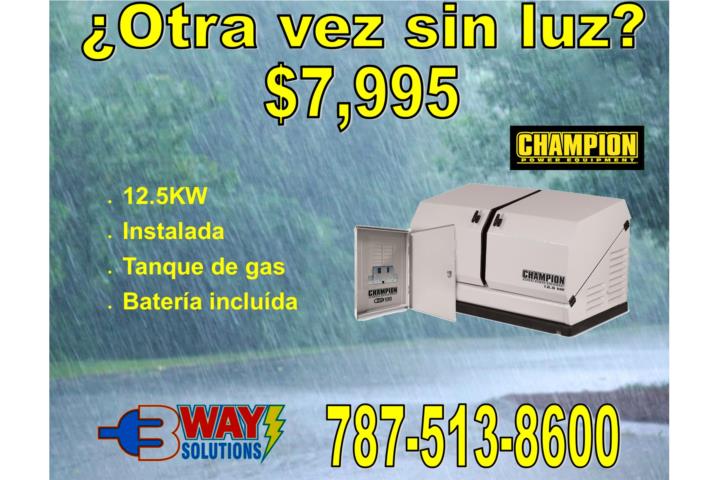 Generador Automático 12.5 KW INSTALADO