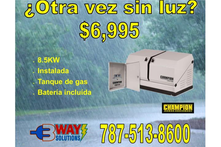 Generador Automático 8.5 KW INSTALADO