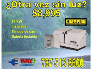 Generador Autom�tico 14 KW INSTALADO - Puerto Rico Clasificados