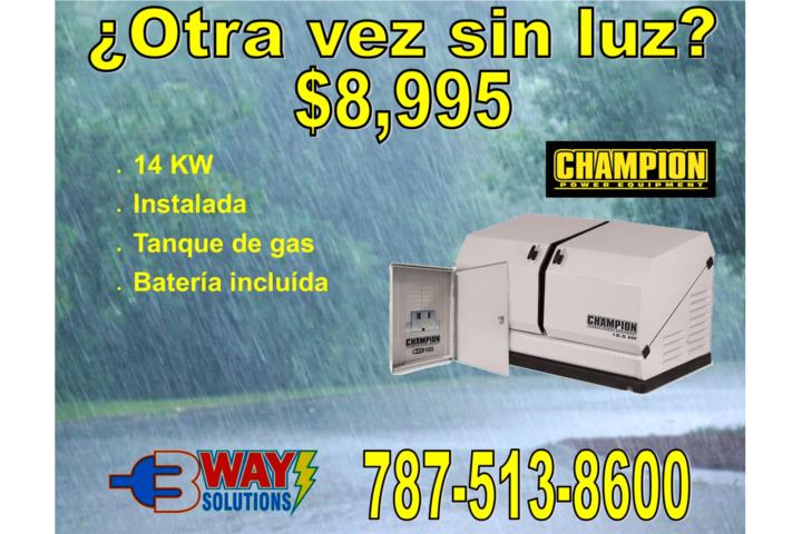 Generador Automático 14 KW INSTALADO